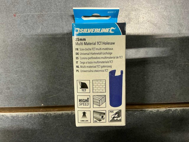 Silverline multi materiaal tct gatenzaag (105x) - afbeelding 1 van  5