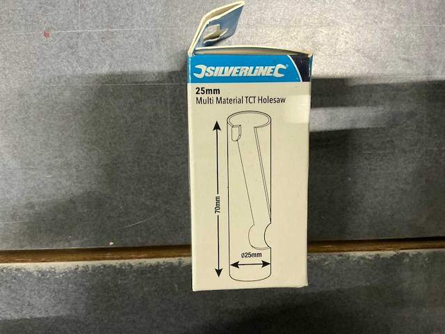 Silverline multi materiaal tct gatenzaag (105x) - afbeelding 4 van  5