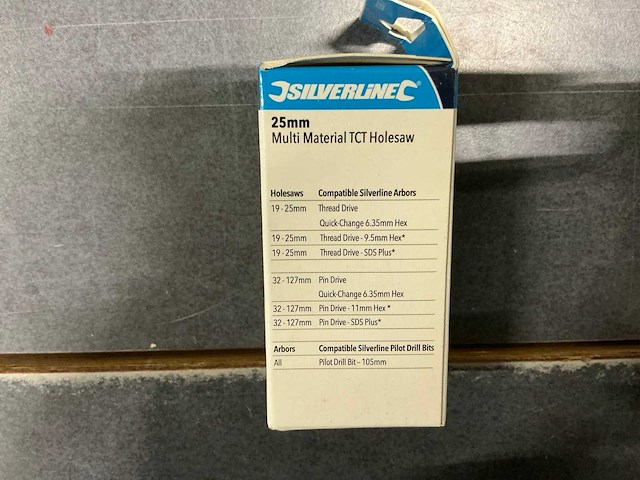 Silverline multi materiaal tct gatenzaag (40x) - afbeelding 1 van  4
