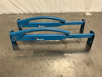 Silverline verstelbare steenklem (2x) - afbeelding 1 van  3