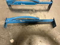 Silverline verstelbare steenklem (2x) - afbeelding 2 van  3