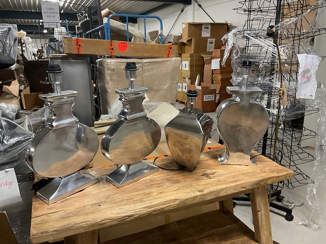 Silvery tafellamp (4x) - afbeelding 1 van  10