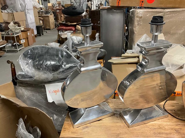 Silvery tafellamp (4x) - afbeelding 5 van  10