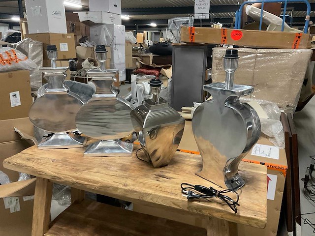 Silvery tafellamp (4x) - afbeelding 10 van  10