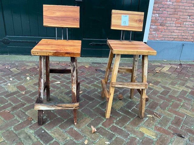 Silvijn meubels barkruk (2x) - afbeelding 3 van  8