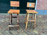 Silvijn meubels barkruk (2x) - afbeelding 3 van  8