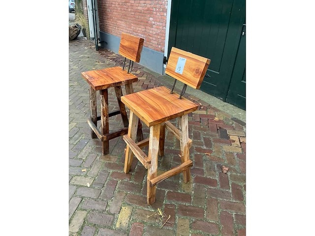 Silvijn meubels barkruk (2x) - afbeelding 4 van  8