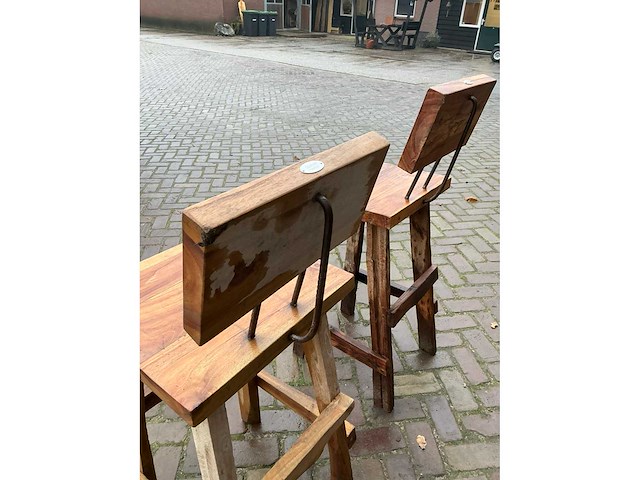 Silvijn meubels barkruk (2x) - afbeelding 6 van  8