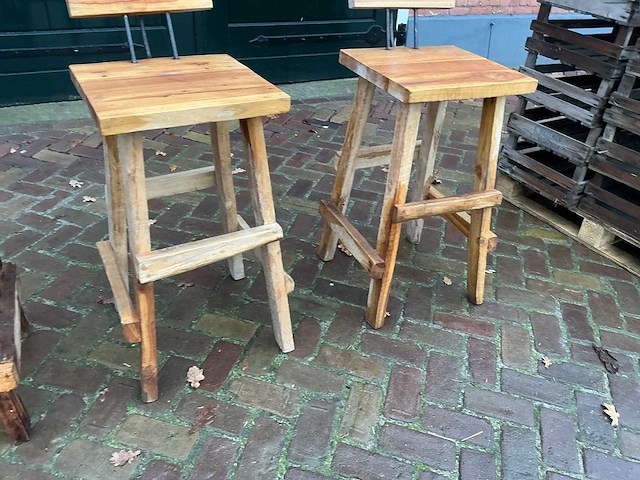 Silvijn meubels barkruk (6x) - afbeelding 6 van  10