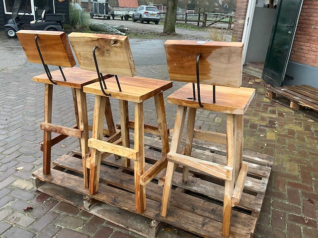 Silvijn meubels barkruk (6x) - afbeelding 7 van  10