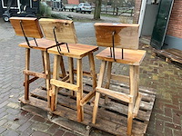 Silvijn meubels barkruk (6x) - afbeelding 7 van  10