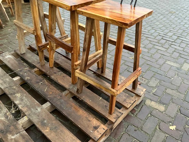 Silvijn meubels barkruk (6x) - afbeelding 10 van  10