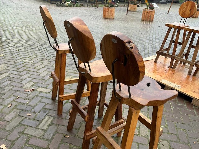 Silvijn meubels barkruk (7x) - afbeelding 6 van  11