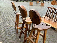 Silvijn meubels barkruk (7x) - afbeelding 6 van  11