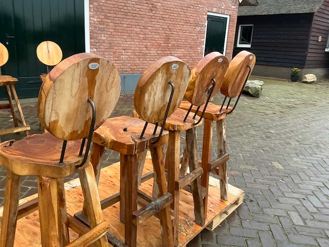 Silvijn meubels barkruk (7x) - afbeelding 8 van  11