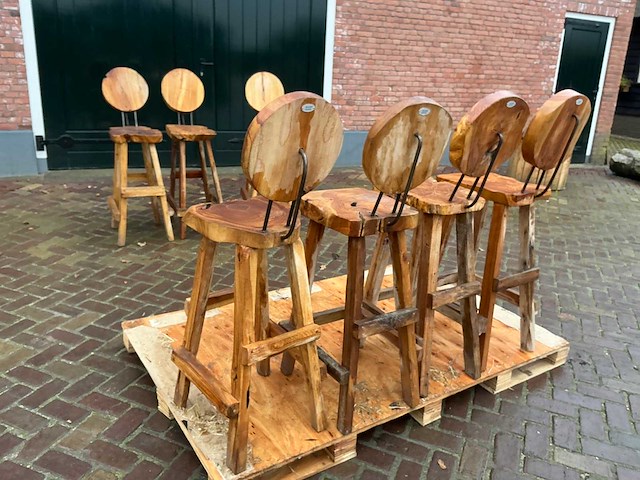 Silvijn meubels barkruk (7x) - afbeelding 9 van  11