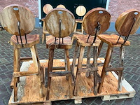 Silvijn meubels barkruk (7x) - afbeelding 10 van  11