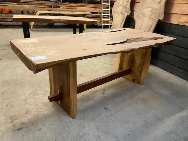 Silvijn meubels boomstamtafel - afbeelding 3 van  6