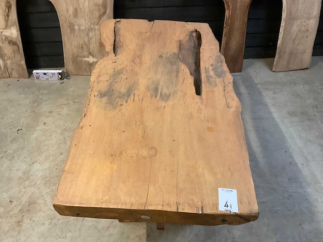 Silvijn meubels boomstamtafel - afbeelding 4 van  6
