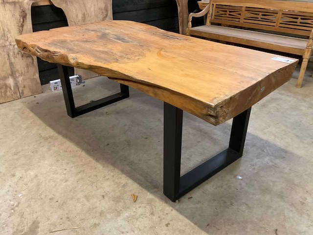 Silvijn meubels boomstamtafel - afbeelding 2 van  8