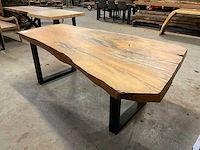 Silvijn meubels boomstamtafel - afbeelding 4 van  8