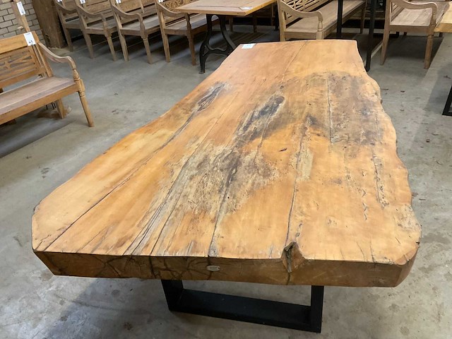 Silvijn meubels boomstamtafel - afbeelding 6 van  8