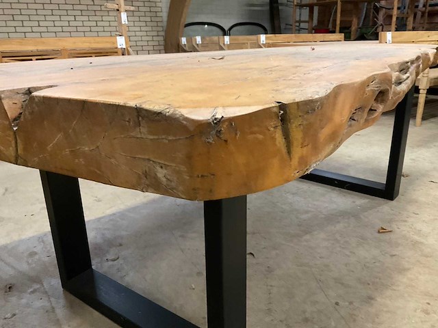 Silvijn meubels boomstamtafel - afbeelding 7 van  8