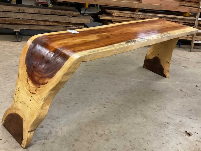 Silvijn meubels boomstamtafel - afbeelding 2 van  7