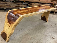 Silvijn meubels boomstamtafel - afbeelding 2 van  7