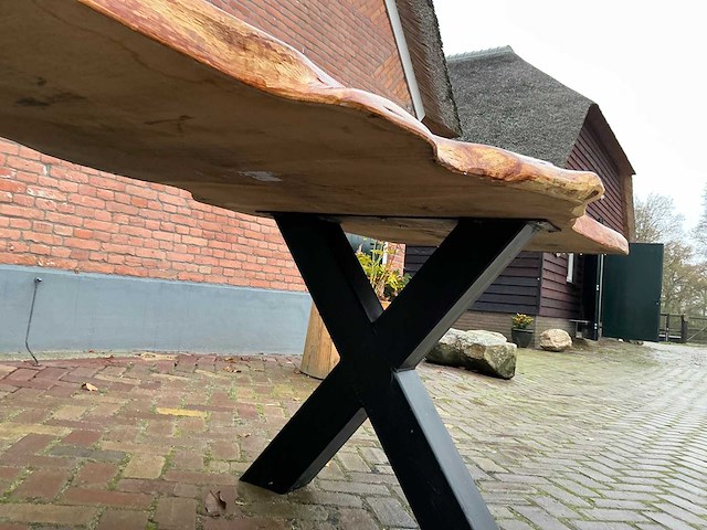 Silvijn meubels boomstamtafel - afbeelding 4 van  16