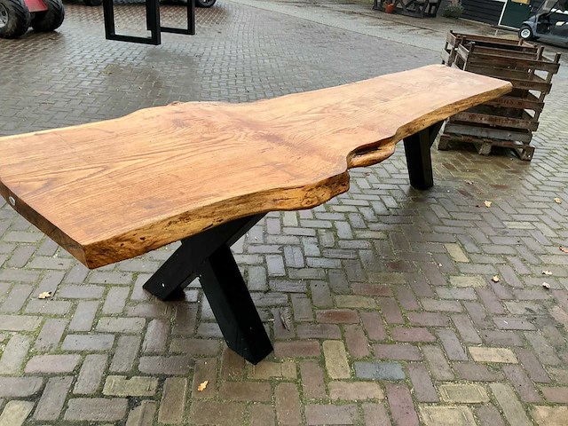 Silvijn meubels boomstamtafel - afbeelding 8 van  16