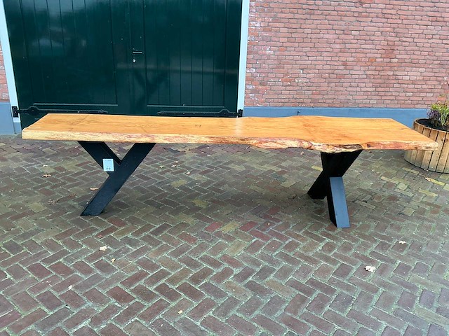 Silvijn meubels boomstamtafel - afbeelding 1 van  16