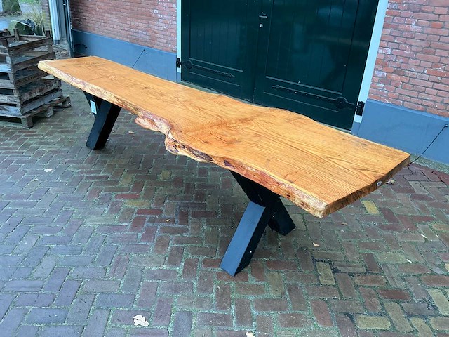 Silvijn meubels boomstamtafel - afbeelding 10 van  16