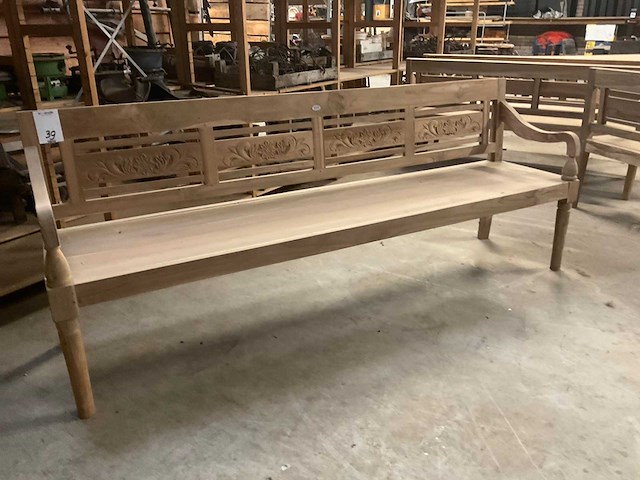 Silvijn meubels tuinbank - afbeelding 1 van  6