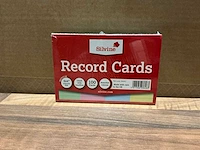 Silvine - medium - record cards (34x)