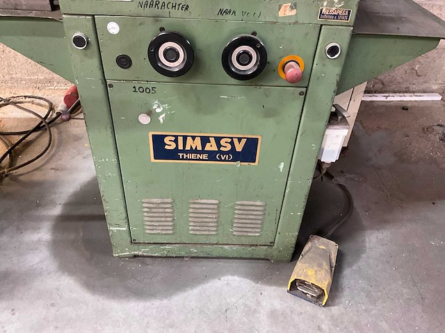 Simasv t22/200 horizontale buigmachine 22ton - afbeelding 6 van  7