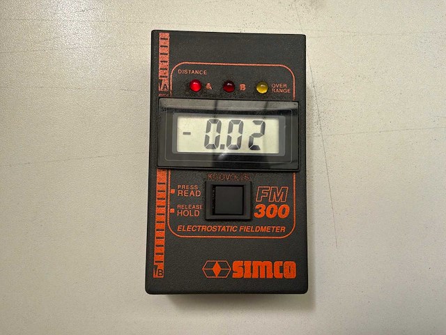Simco fm300 elektrostatische veldmeter - afbeelding 2 van  3