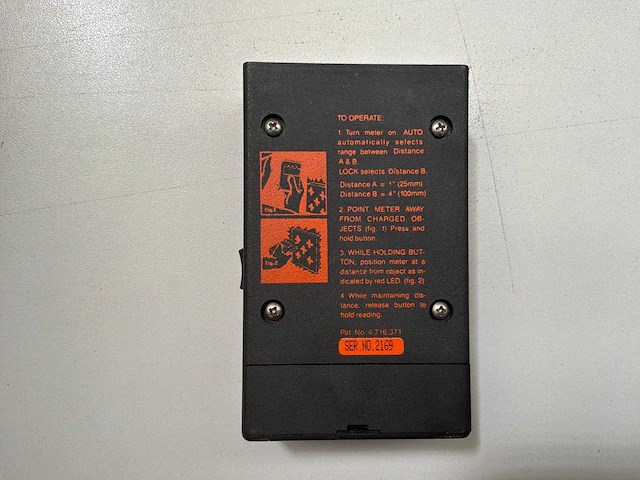 Simco fm300 elektrostatische veldmeter - afbeelding 2 van  2