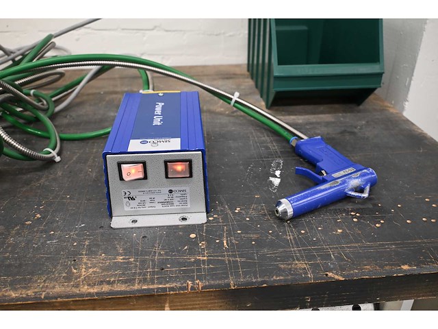 Simco ion es-j2 / a-unit ionisatiepistool met voedingsapparaat - afbeelding 1 van  5