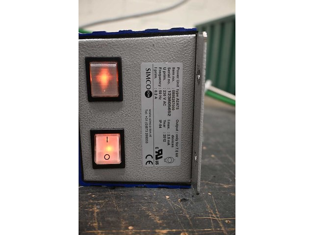 Simco ion es-j2 / a-unit ionisatiepistool met voedingsapparaat - afbeelding 3 van  5