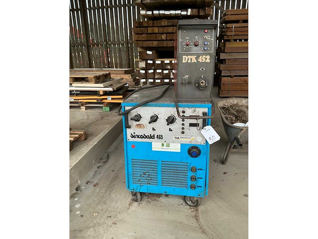 Simcosald 465e mig lasapparaat - afbeelding 2 van  9