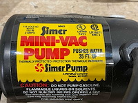 Simer - mini vac pump - waterpomp (10x) - afbeelding 2 van  8