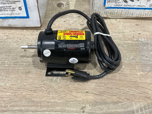 Simer - mini vac pump - waterpomp (10x) - afbeelding 3 van  8