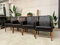 Simon leren eetkamerstoel (4x) - afbeelding 2 van  10