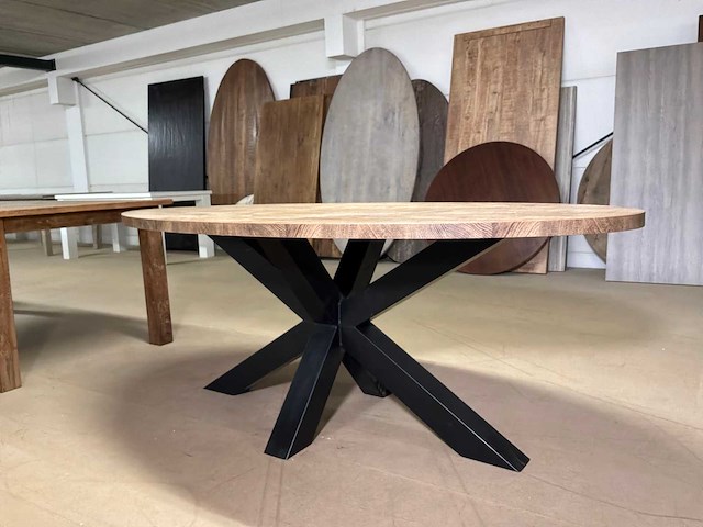 Simon ovale eetkamertafel - afbeelding 1 van  9