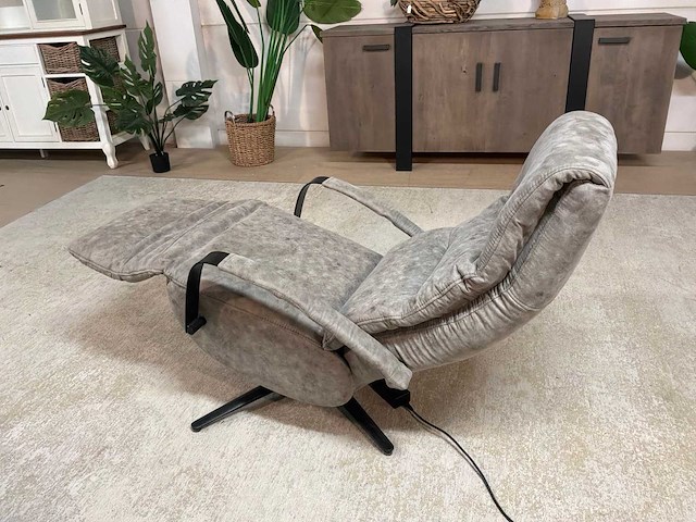 Simone electrische leren relax fauteuil - afbeelding 8 van  8