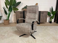 Simone electrische leren relax fauteuil - afbeelding 1 van  8