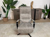 Simone electrische leren relax fauteuil - afbeelding 3 van  8