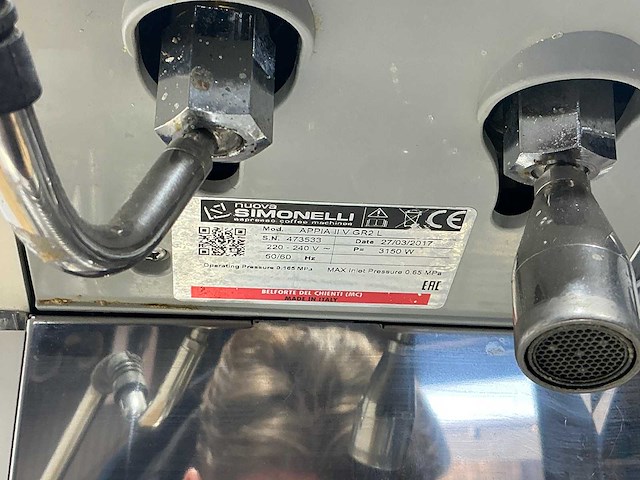 Simonelli - appia 2 - espressomachine - afbeelding 5 van  5