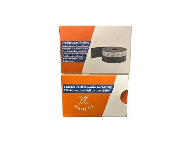 Simple fix tochtstrips - 100cm - mixpartij (300x) - afbeelding 1 van  1